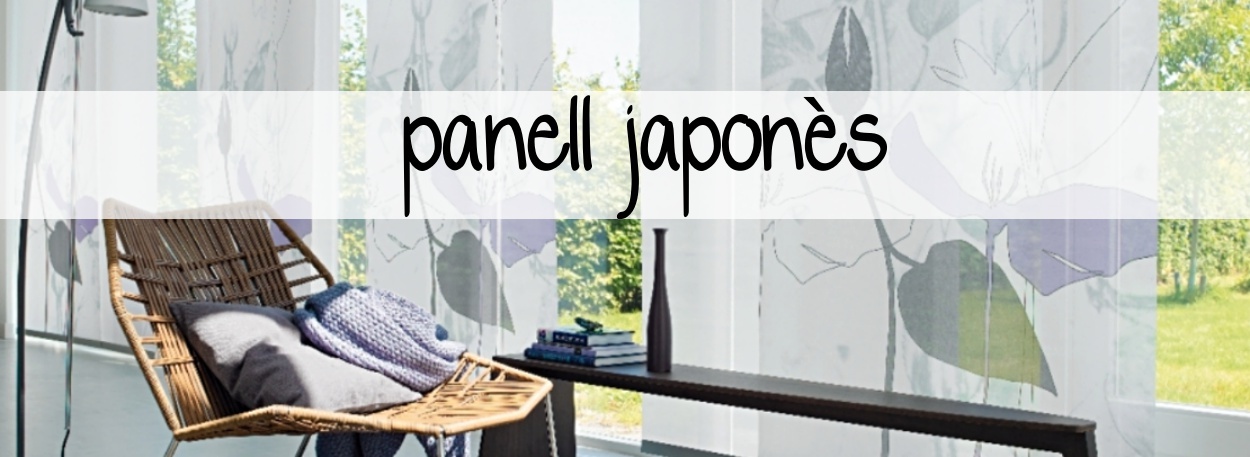Panell Japonès Cortines Castany