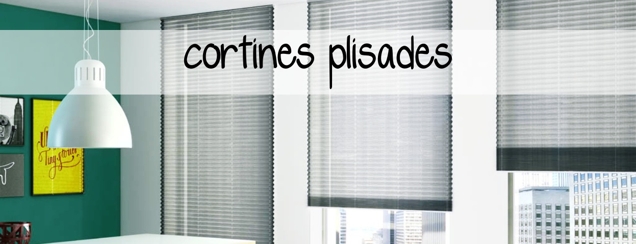 Cortines plisades Castany